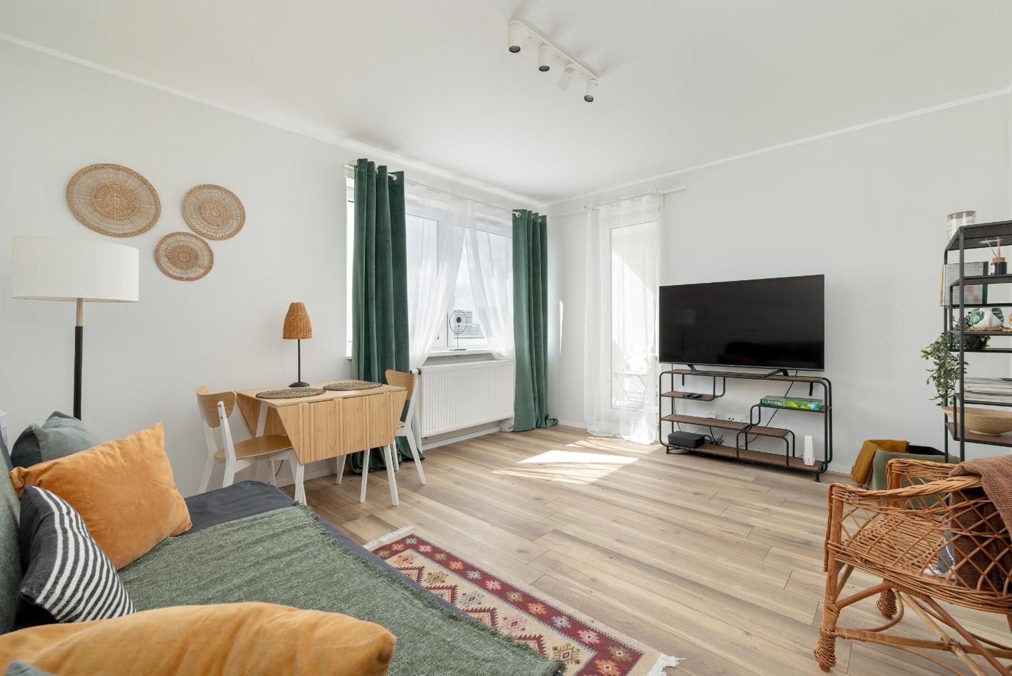 Tysiaclecia Studio Apartament Z Balkonem I Darmowym Parkingiem By Noclegi Renters Катовіце Екстер'єр фото